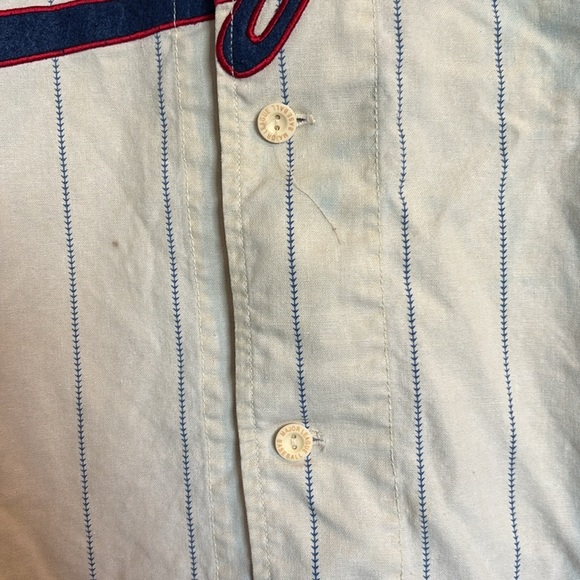 Mirage Texas Rangers men’s vintage style button down baseball jersey size XL - Picture 5 of 11